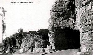 CONSTANTINE - ROUITE DE LA CORNICHE
